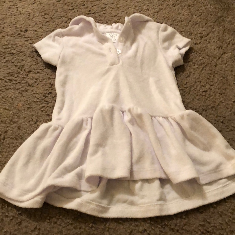 Babies R Us 12M Basic White Swimsuit Cover Up
